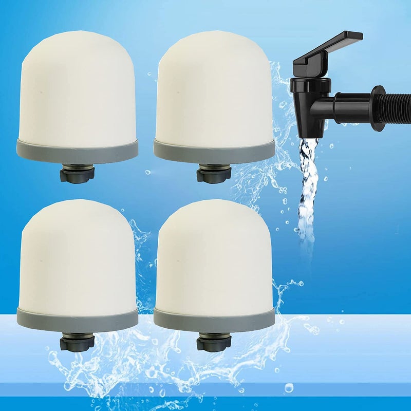 Huining 2PCS Ceramic Dome Replacement Filter for Household Water Bucket Filtration System Water Pitcher - Image 5